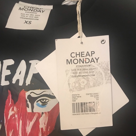 Cheap Monday Hoodie - Picture 2 of 2